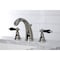 Kingston Brass KB986AKLPN Duchess Widespread Bathroom Faucet W/ Plastic Pop-Up, Nickel KB986AKLPN - alternate 3